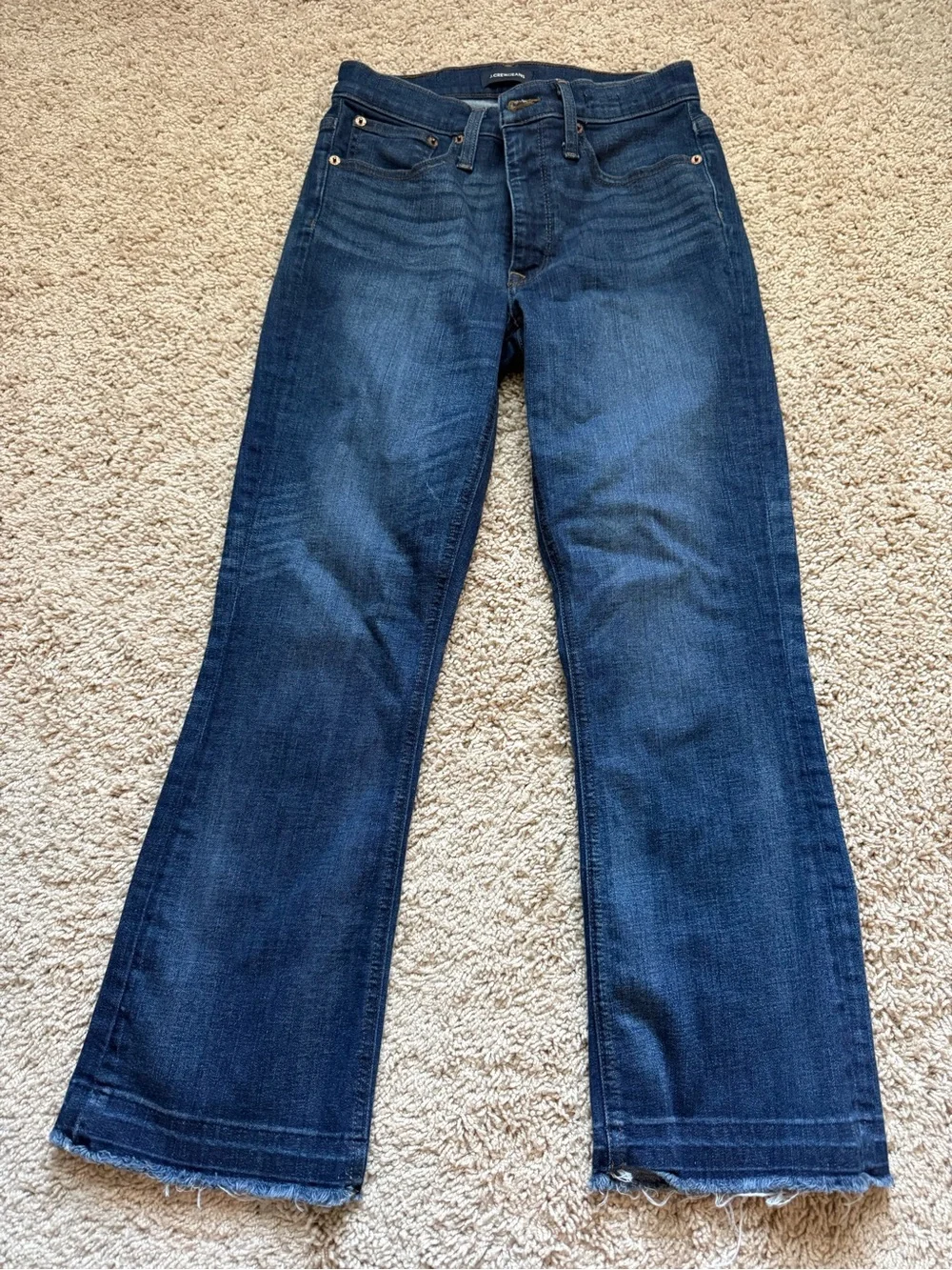 J. Crew Medium Indigo Flare-Leg Jeans
